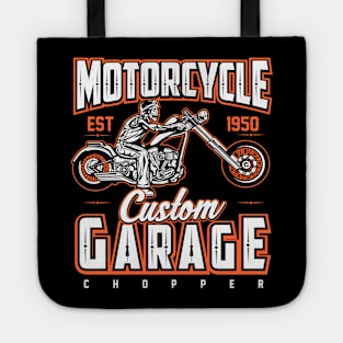 MOTORCYCLE CHOPPER Tote