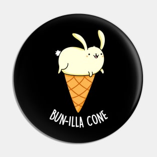 Bunilla Cone Food Pun Pin