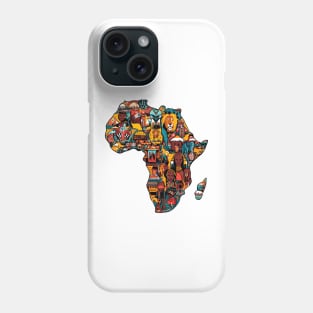 Africa-map Phone Case