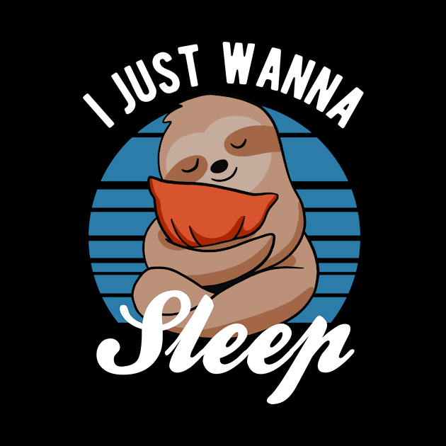 Sloth - I Just Wanna Sleep by Upsketch