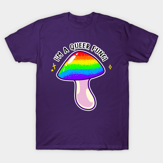 Queer Fungi Mushroom T Shirt Teepublic See more of aesthetic mushrooms on facebook. queer fungi
