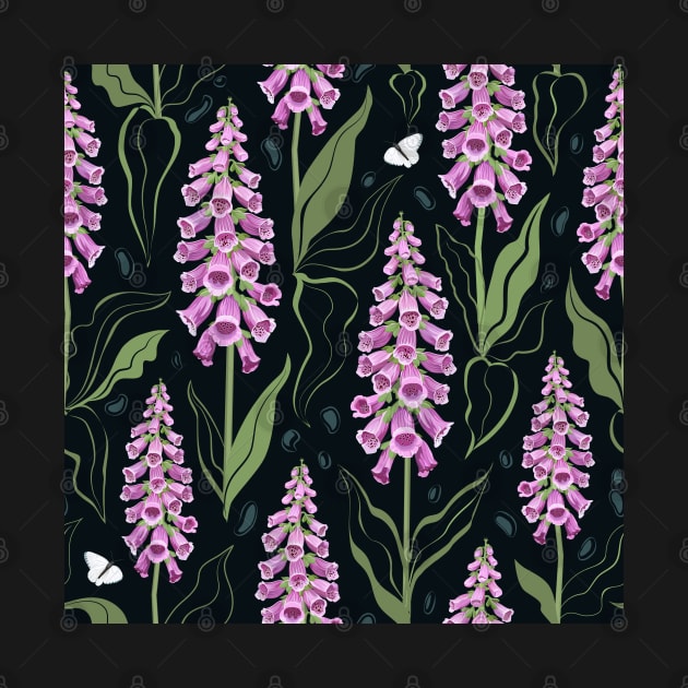 Foxgloves pattern by Avisnanna