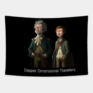 Richard and Mortimer, a Dapper Duo v3 Tapestry