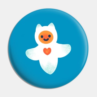 A smiling Sea Angel Pin