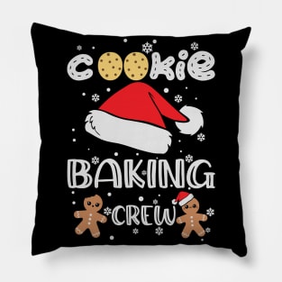 Cooking Baking Crew Funny Matching Family Christmas Gift Pillow