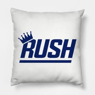 Giants Rush: Color Rush Kings Blue White Pillow