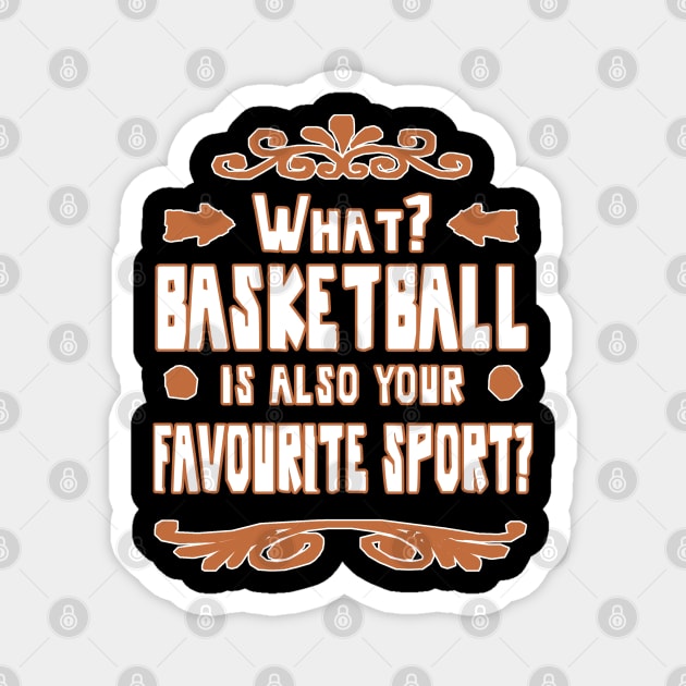 basketball Magnet by FindYourFavouriteDesign