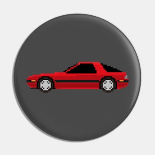 Mazda RX7 FC Pixelart Pin