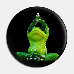 Yoga Frog - Sukhasana Pose Pin