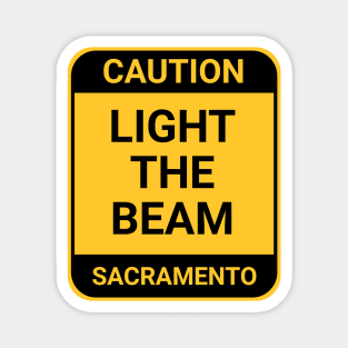 LIGHT THE BEAM Magnet