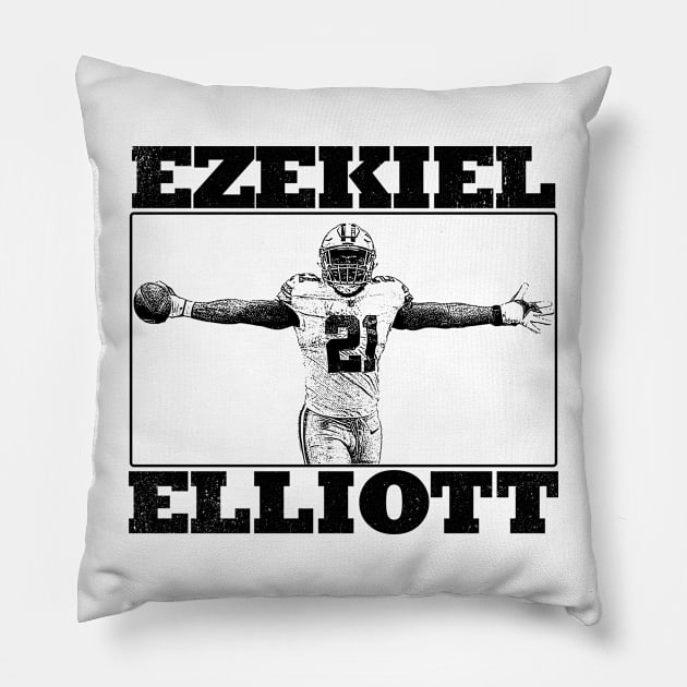 Ezekiel Elliott Pillow by PUBLIC BURNING