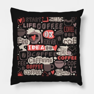 Coffee Lovers Pillow