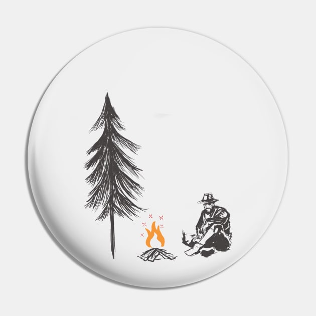 Resting Campfire Pin by Vertei