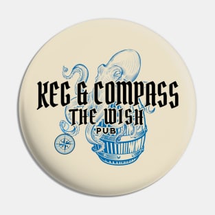 Keg and Compass aboard the Wish Cruise Ship Pin