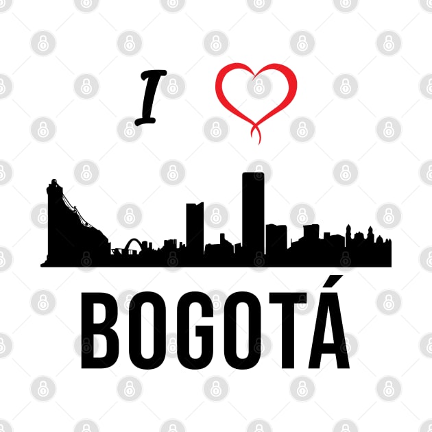 I love Bogota, Colombia by alltheprints