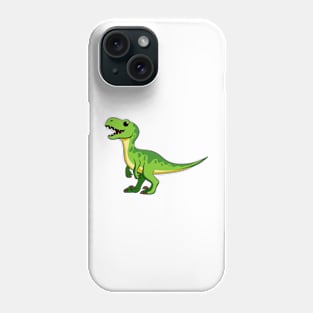 cartoon raptor Phone Case