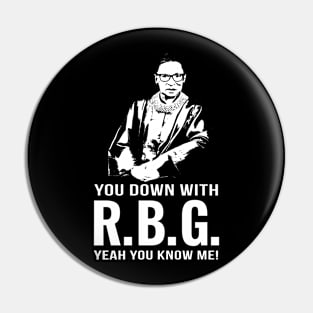 You down with RBG? Pin