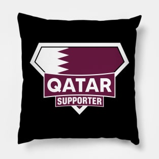 Qatar Super Flag Supporter Pillow