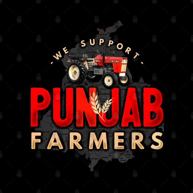 We support Punjab farmers by SAN ART STUDIO 