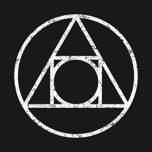 Square circle, alchemical symbol T-Shirt