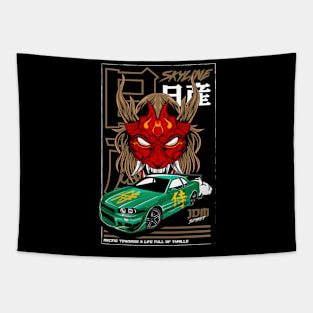 JDM Mask Tapestry