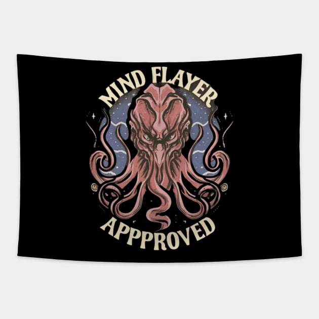 Mind Flayer Approved Tapestry by MercurialMerch