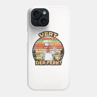 vert der ferk//Retro Vintage Phone Case