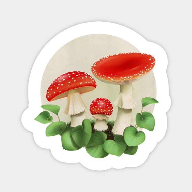 Amanita Magnet by Alayna Paquette