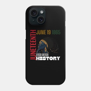 Juneteenth June 19 1865 Phone Case