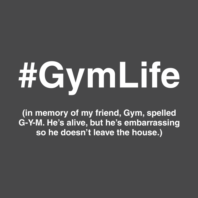 Hashtag GymLife by Weekly Planet Posters