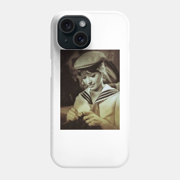 Anna karina retro Phone Case by Annaba