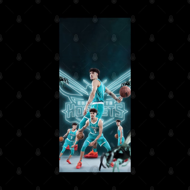 Charlotte Hornets by strong chinese girl