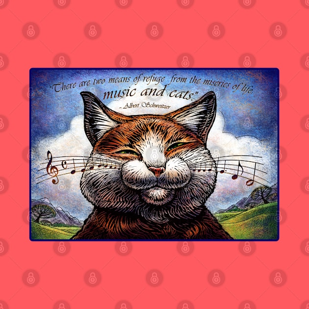 Music Cat by ChetArt