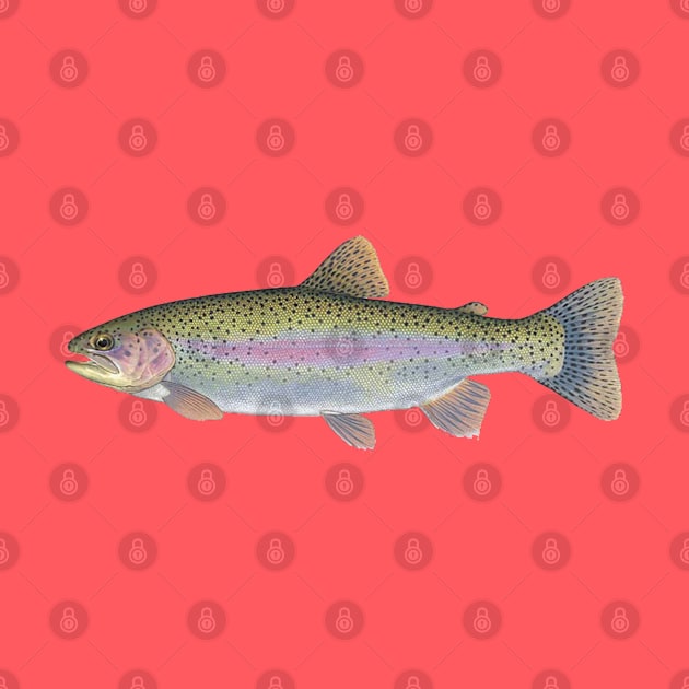 Rainbow Trout by  The best hard hat stickers 