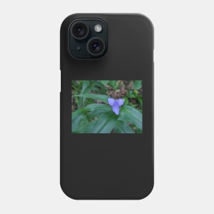 Blue and Yellow Flower in the Woods 1 Phone Case
