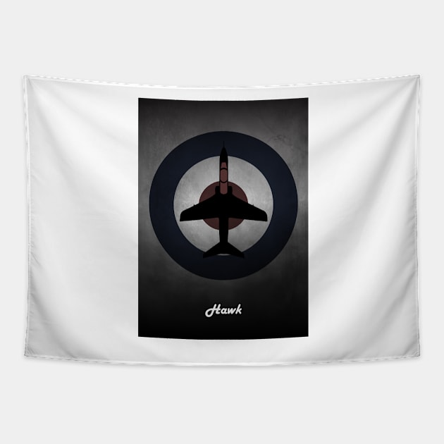 Hawk T1 RAF Tapestry by aviationart