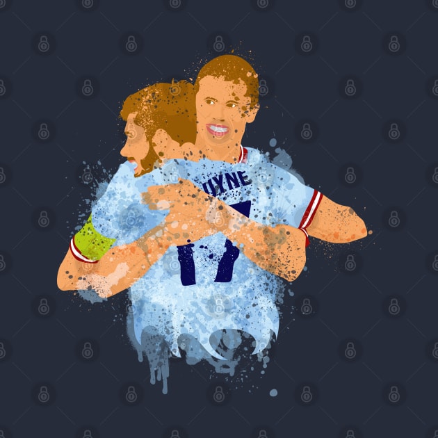 Discover Kevin De Bruyne hugging Haaland - Kevin De Bruyne - T-Shirt