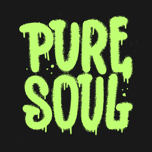 pure soul t-shirt by KAMISAA