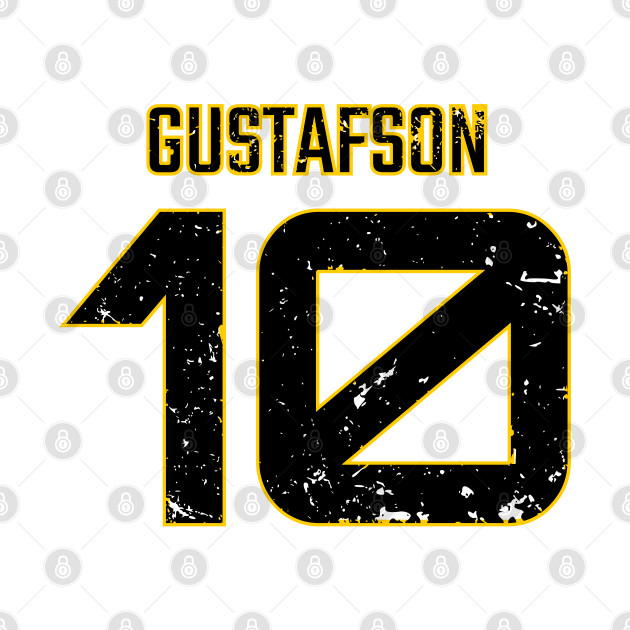 Megan Gustafson Yellow Distressed Jersey Number 10 BP-14 by itsMePopoi