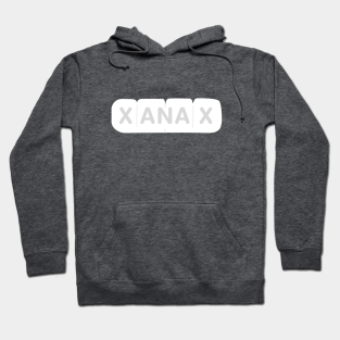 xanax hoodie vans logo