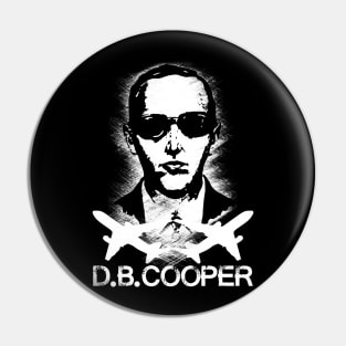 DBCooper - White Pin