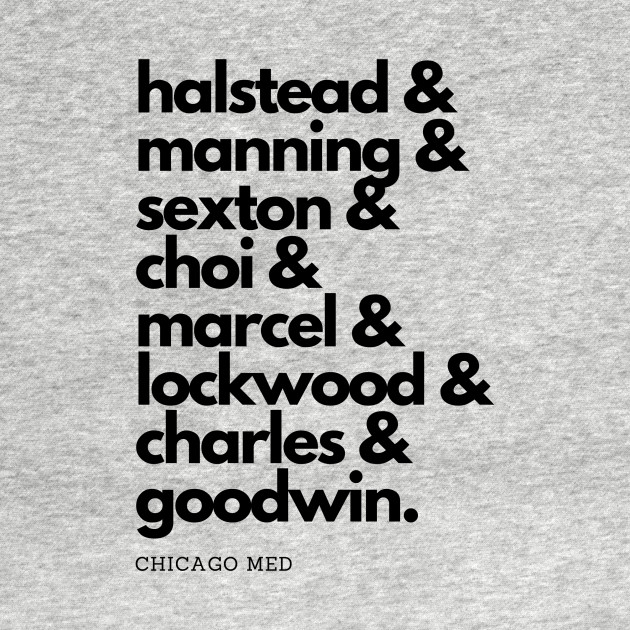 Disover *NEW* Chicago Med Squad Goals - One Chicago - T-Shirt