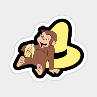 Curious George Mam Magnet