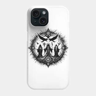 Druid ink art Phone Case