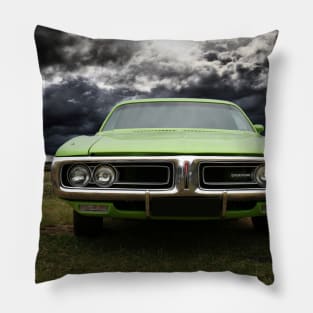 1971 dodge charger, charger 500 Pillow