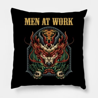 WORK AT THE MEN BAND Pillow