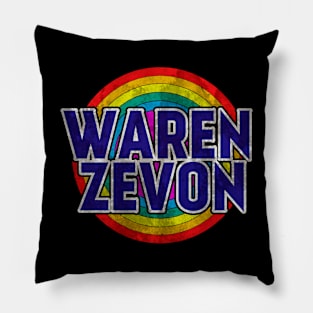 Waren zevon Pillow