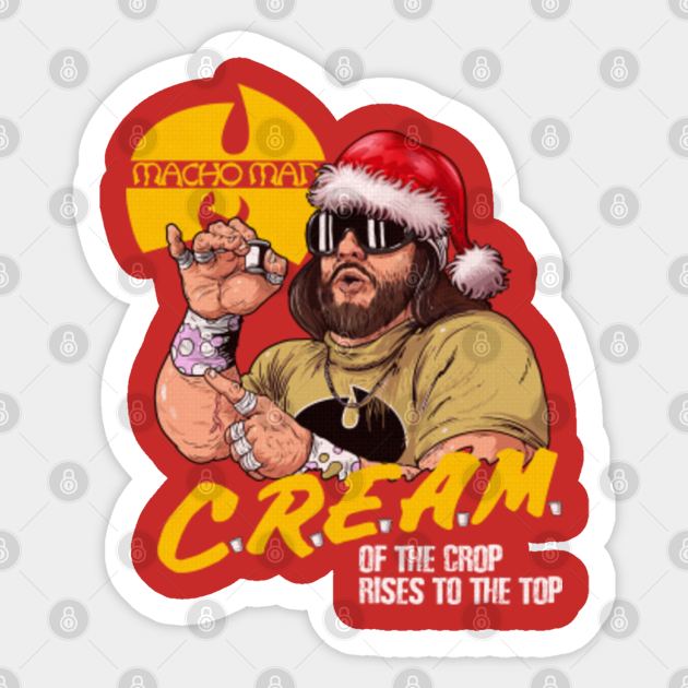 cream - Cream Macho Man - Sticker