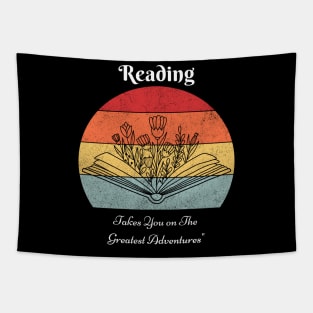 Reading is the greatest adventure Tapestry