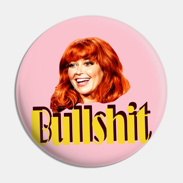 Natasha Lyonne Bullshit Pin by Ladybird Etch Co.